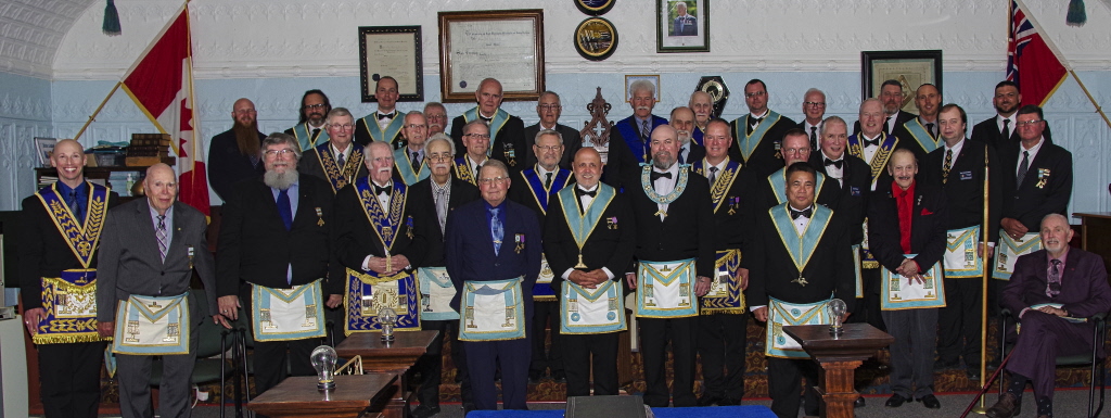 King Edward Lodge No. 464 installation