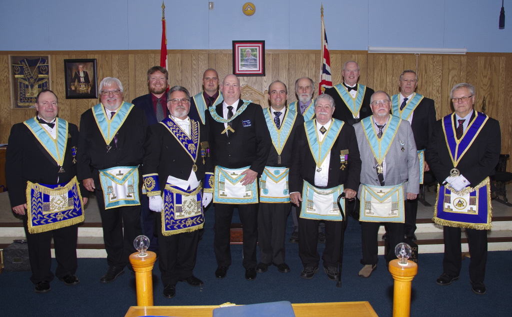 Lorne Lodge No. 375 installation
